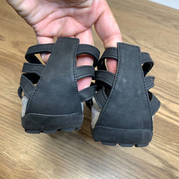 BEARPAW Women's Ronda Size 7 Cage Black II Sandals Synthetic Zip - Picture 4 of 9